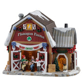 Lemax Harvest Crossing Lighted Buildings Lemax Talent Contest At Flanagan's Barn